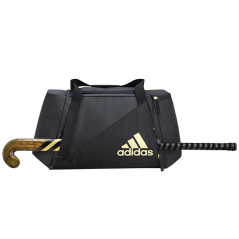 Adidas VS 6 Holdall - Black/Gold - Hockeytassen