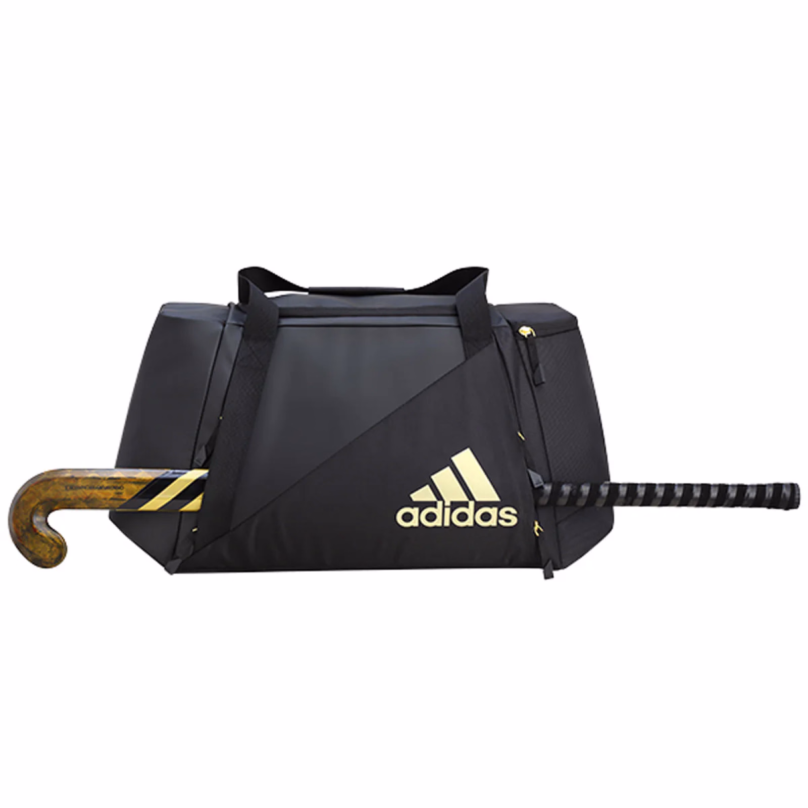 Adidas VS 6 Holdall - Black/Gold - Hockeytassen
