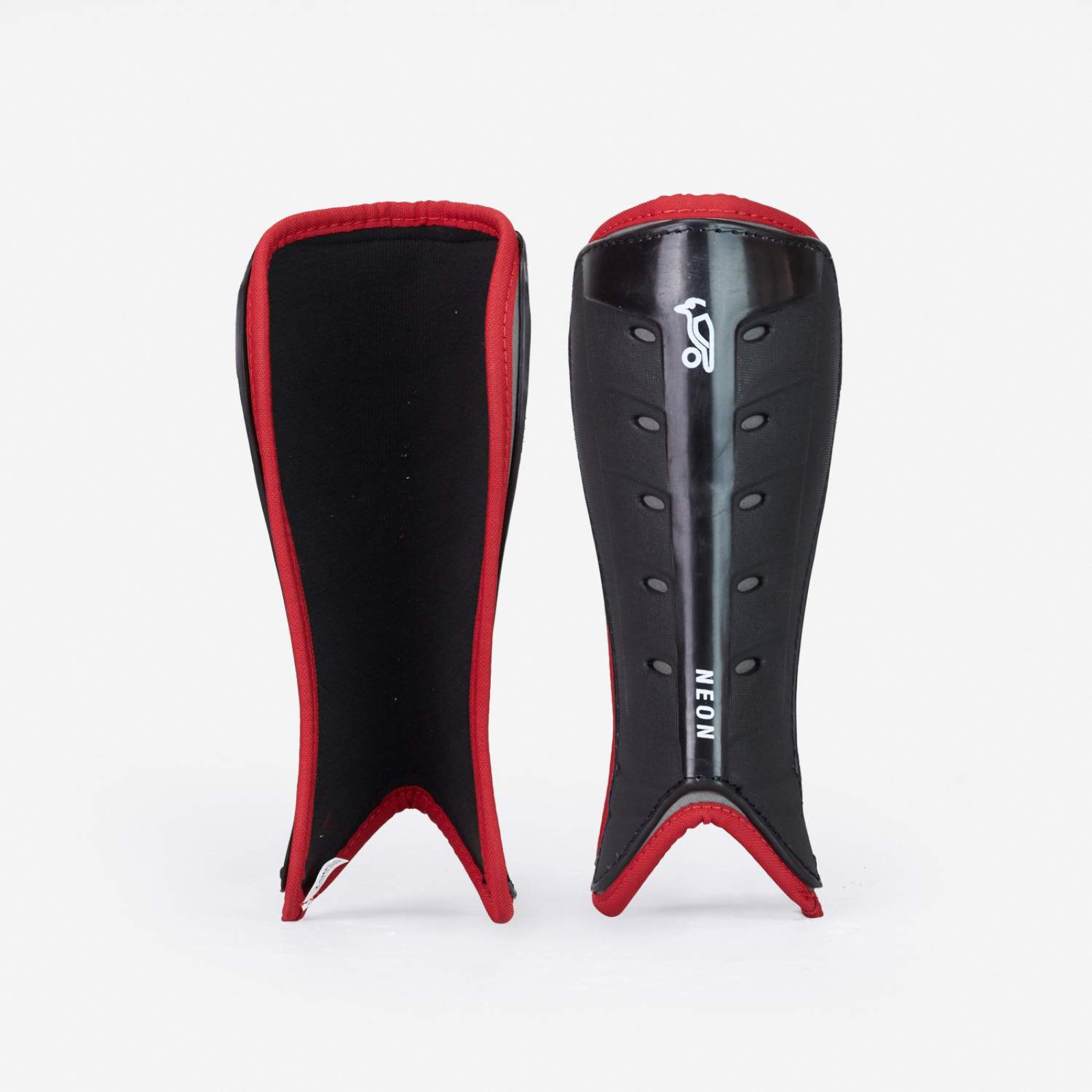 Kookaburra Neon Hockey Shinguards - Black (2026/27) - Kookaburra Neon Hockey Shinguards - Black (2025/26) - Hockey