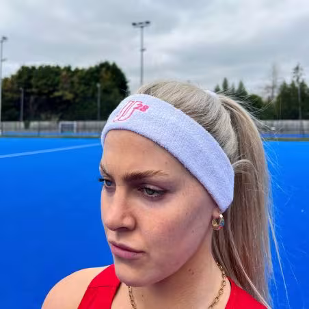 Y1 JJ28 Cotton Headband (Pack of Two) - White (2025/26)