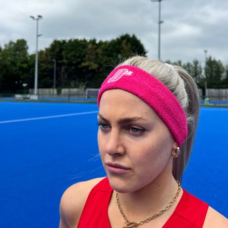 Y1 JJ28 Cotton Headband (Pack of Two) - Pink (2025/26)
