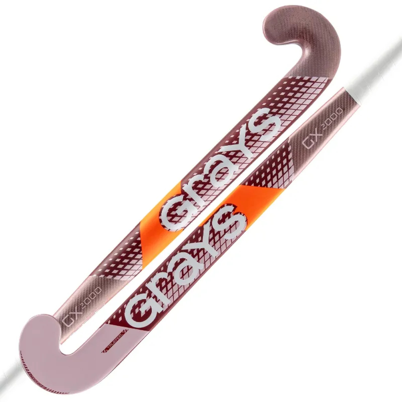 Grays GX2000 Dynabow Hockey Stick - Red (2023/24) - Image 1 of 3