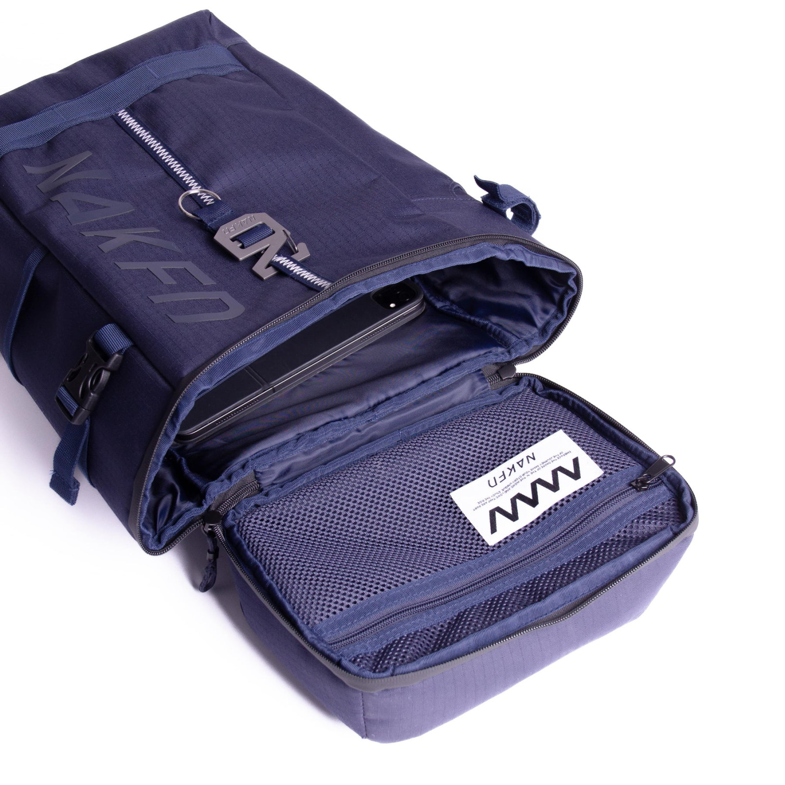 Mochila Naked de 20 litros - Azul (2025/26) - Back View