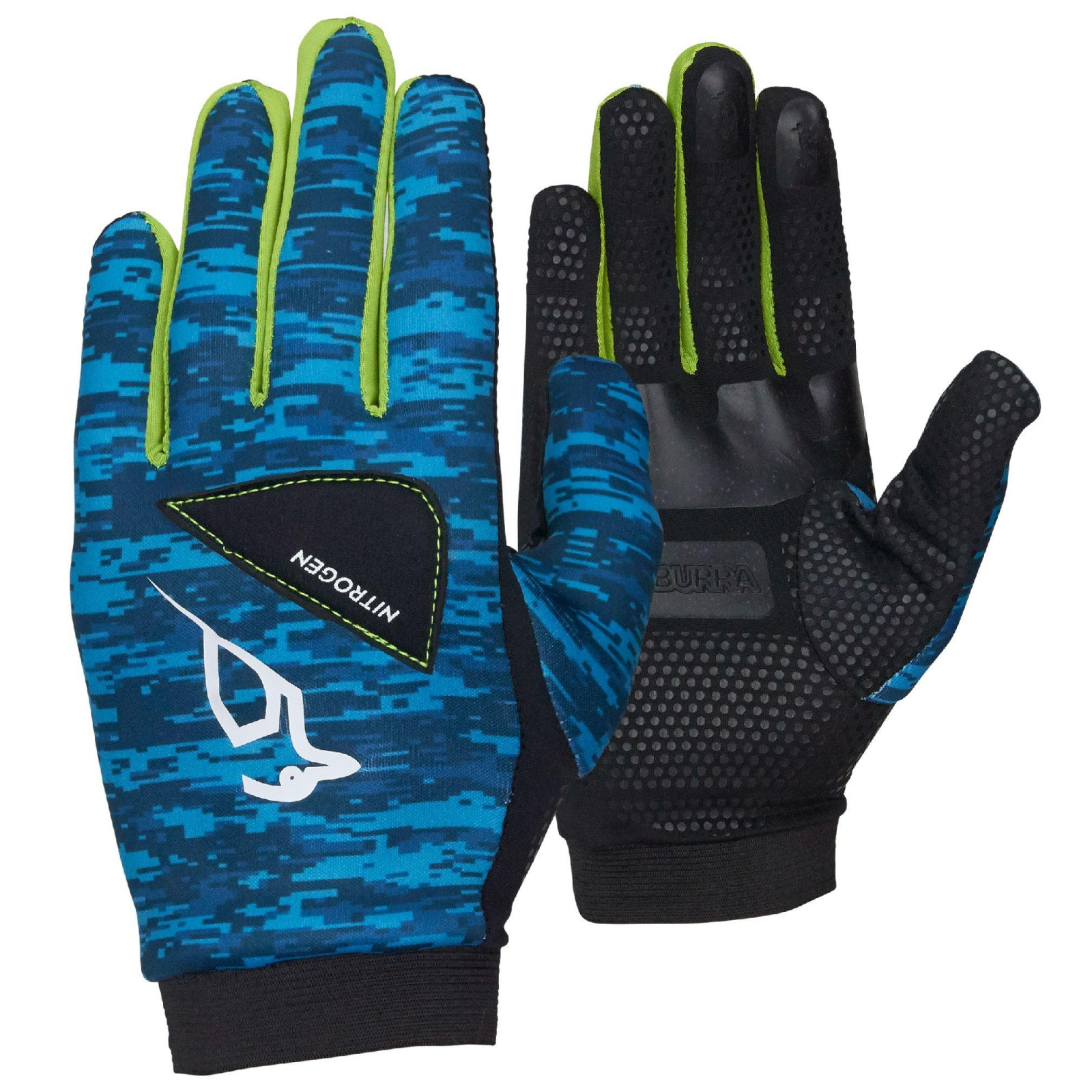 Kookaburra Nitrogen Hockey Gloves - Turquoise - Pair (2023/24) - Kookaburra Nitrogen Hockey Gloves - Turquoise - Pair (2023/24) 