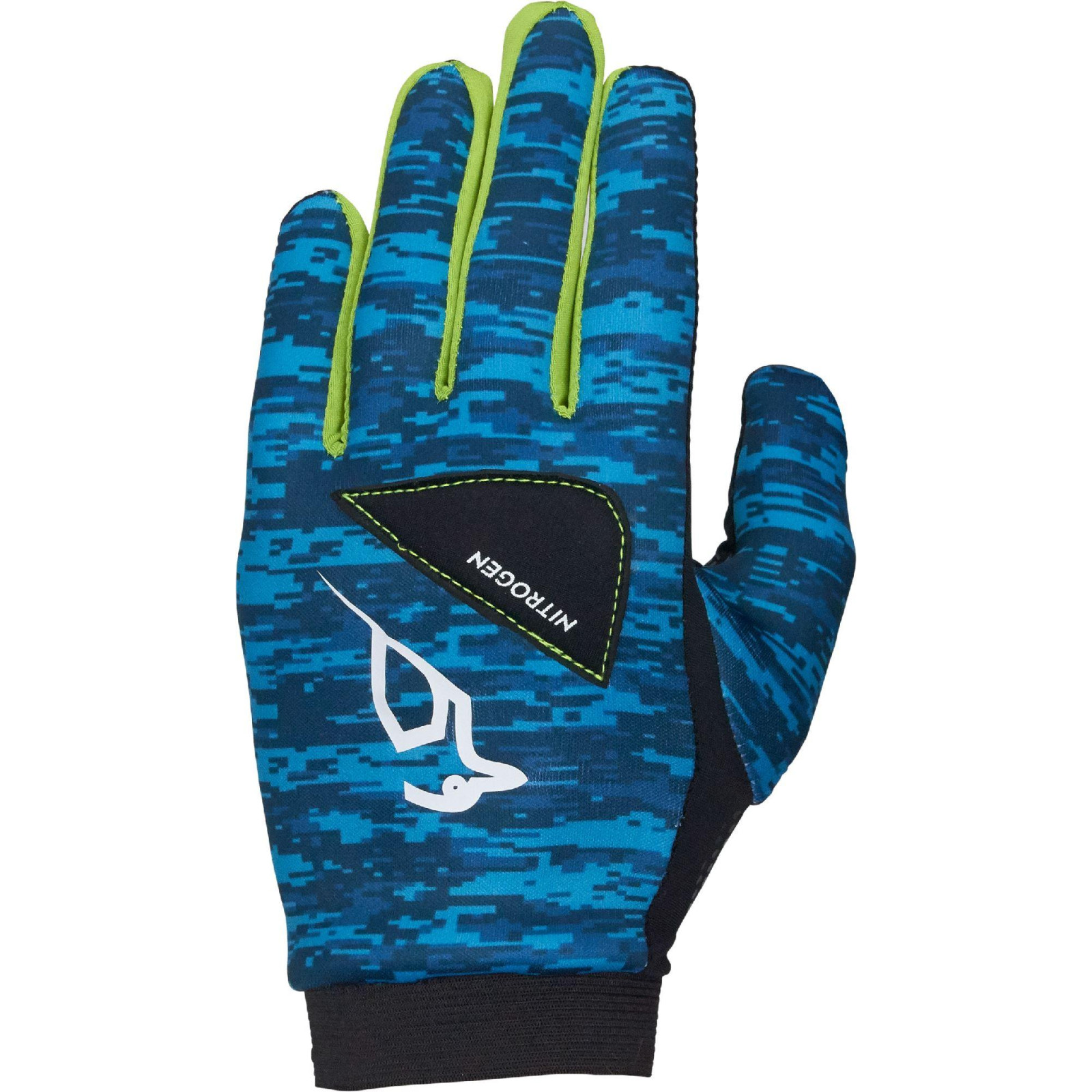 Kookaburra Nitrogen Hockey Gloves - Turquoise - Pair (2023/24) - Side View