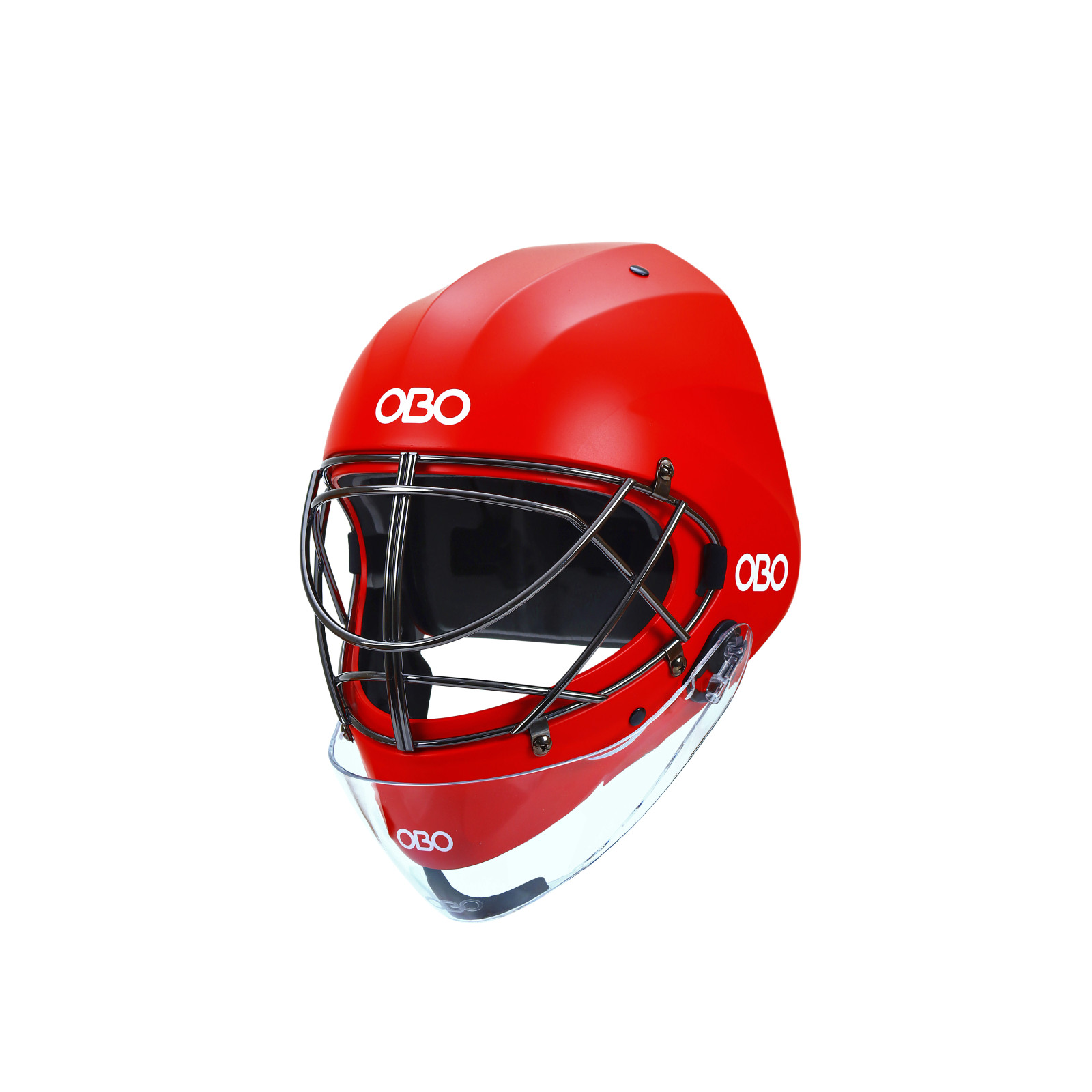 OBO OBO ABS Hockey Goalkeeping Helmet - Red - OBO OBO ABS Hockey Goalkeeping Helmet - Red - Keepershelmen