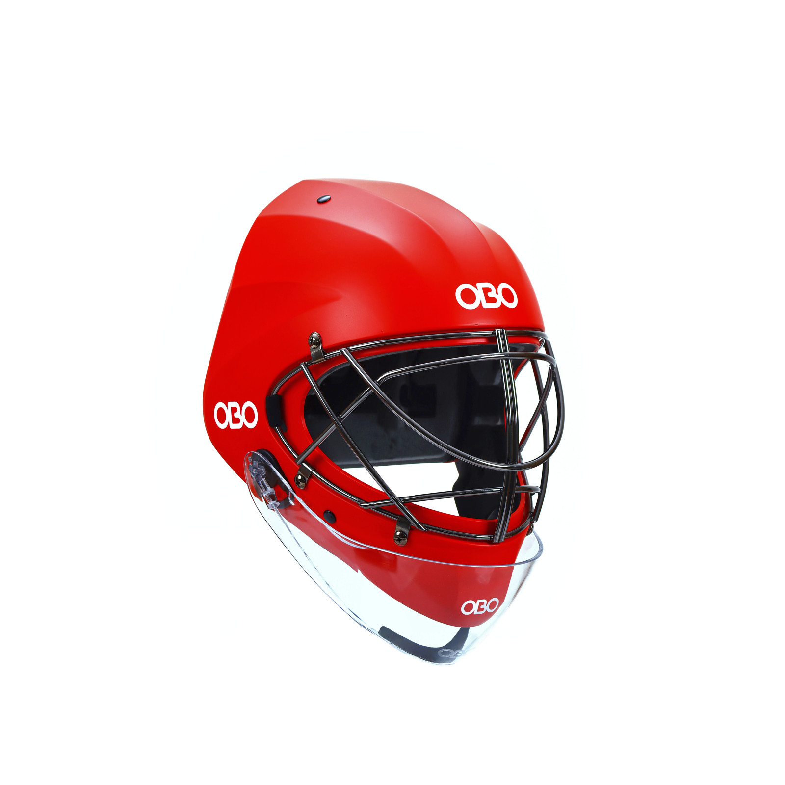 OBO OBO ABS Hockey Goalkeeping Helmet - Red - OBO OBO ABS Hockey Goalkeeping Helmet - Red - Keepershelmen