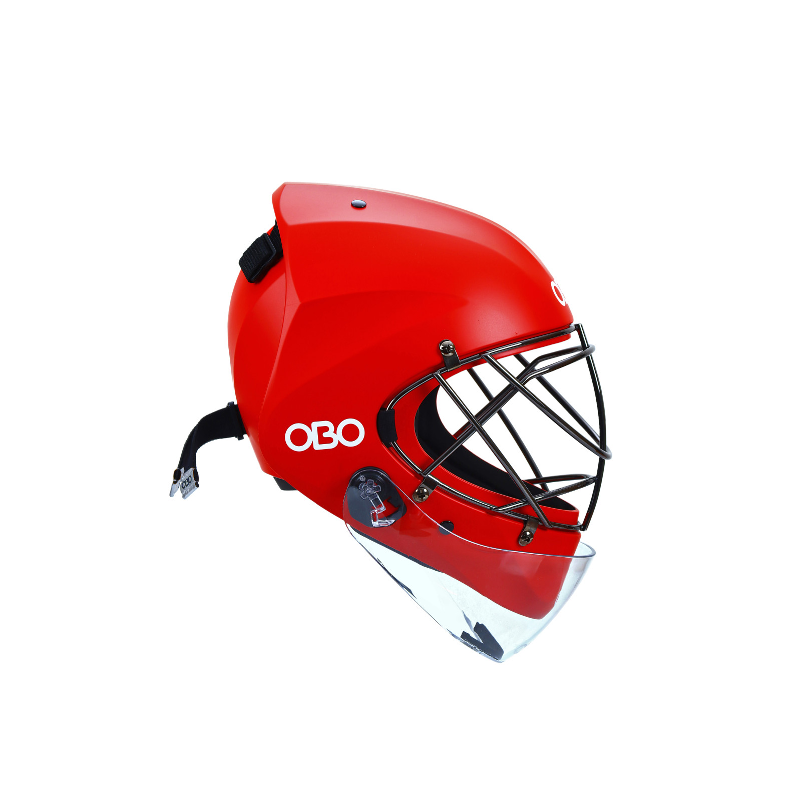 OBO OBO ABS Hockey Goalkeeping Helmet - Red - OBO OBO ABS Hockey Goalkeeping Helmet - Red - Keepershelmen
