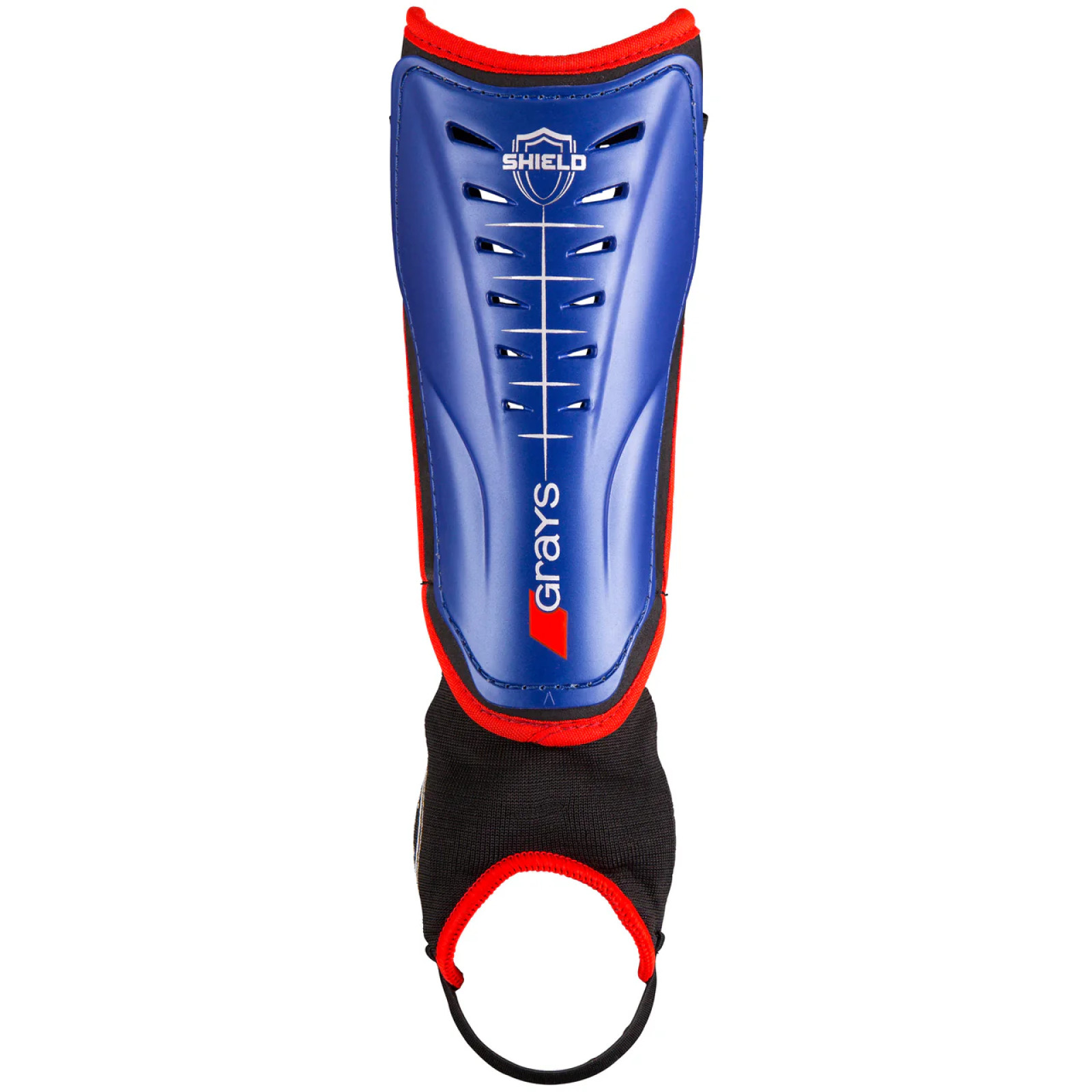 Grays Shield Shinpads - Royal/Red (2025/26) - Grays Shield Shinpads - Royal/Red (2025/26) - Hockey Shinguards
