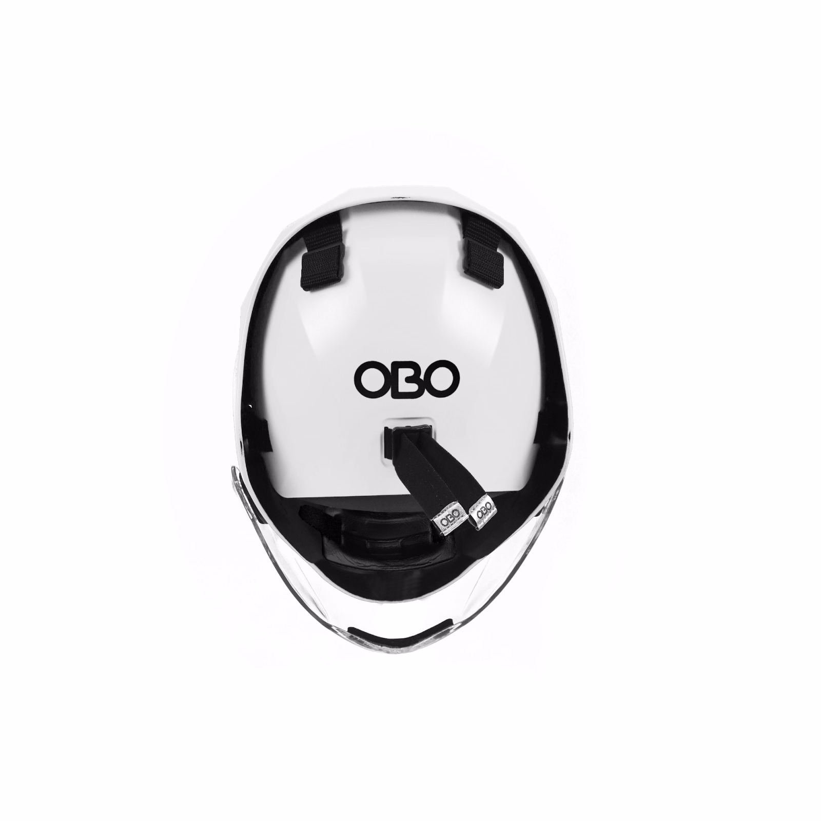 OBO ABS Helm mit Kehlkopfschutz - Weiß - View 2 of 8