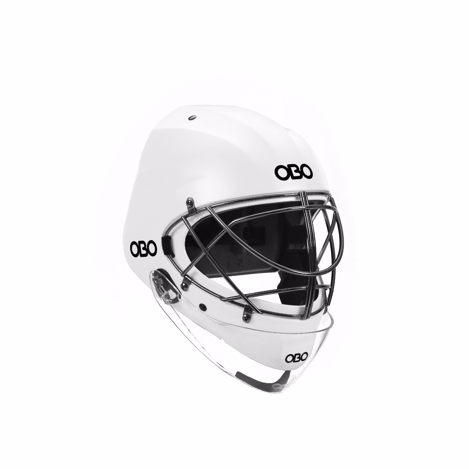 OBO ABS Helm mit Kehlkopfschutz - Weiß - View 4 of 8
