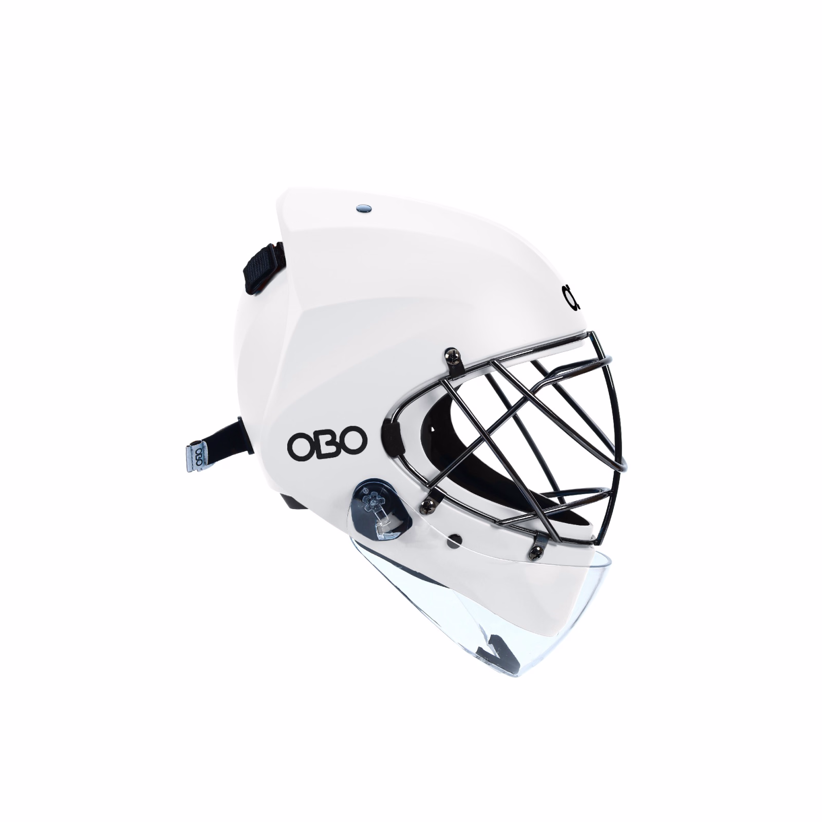 OBO ABS Helm mit Kehlkopfschutz - Weiß - View 5 of 8