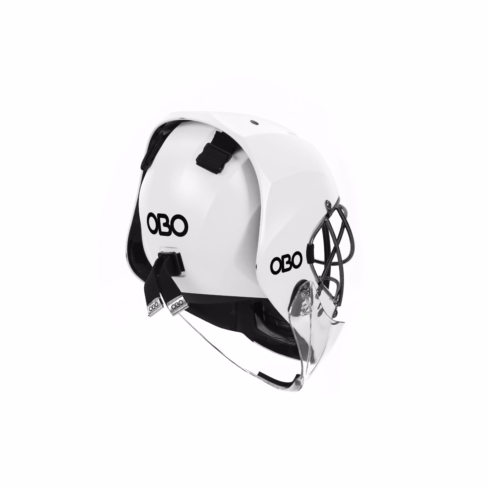 OBO ABS Helm mit Kehlkopfschutz - Weiß - View 7 of 8