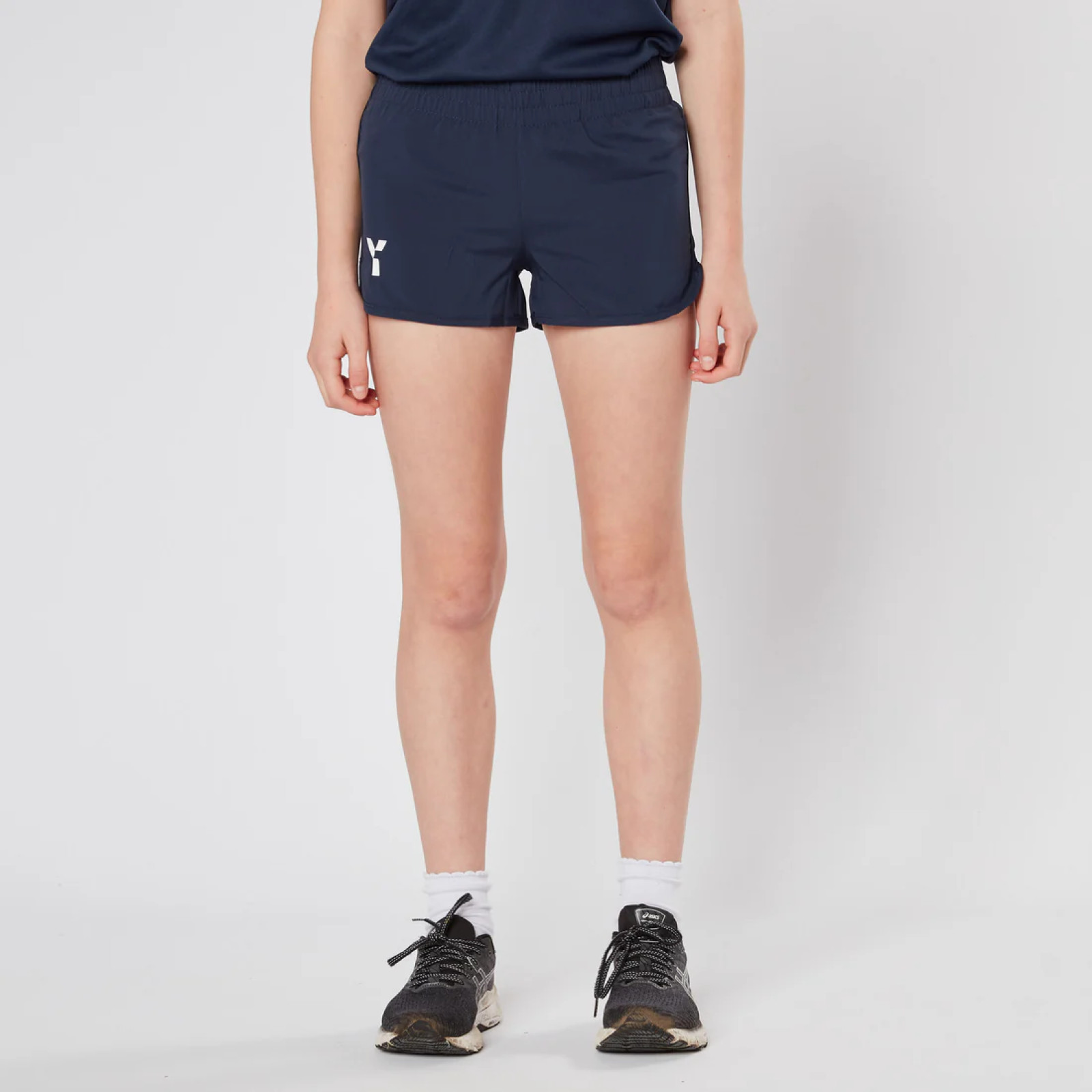 Y1 Womens Hockey Shorts - Navy - Short da hockey