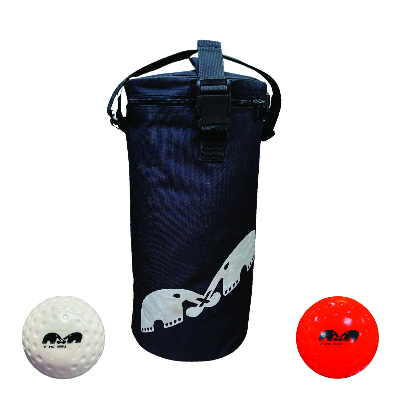 TK 9 Bag & Dimple Deluxe Hockey Ball Bundle (x60) - Palloni da