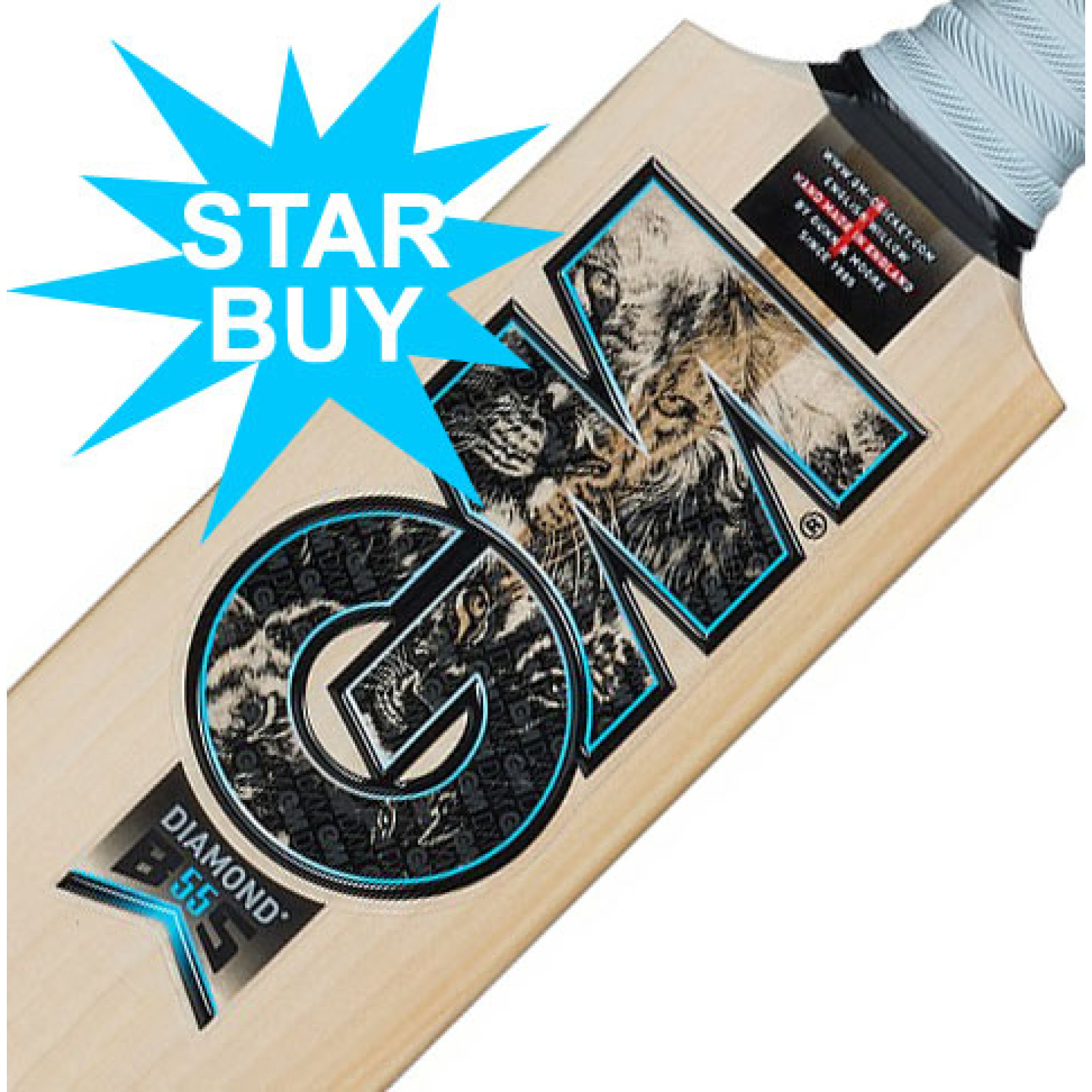 GM Diamond Players Cricket Bat (2026) - GM Diamond Players Cricket Bat (2026) - Murciélagos GM Cricket