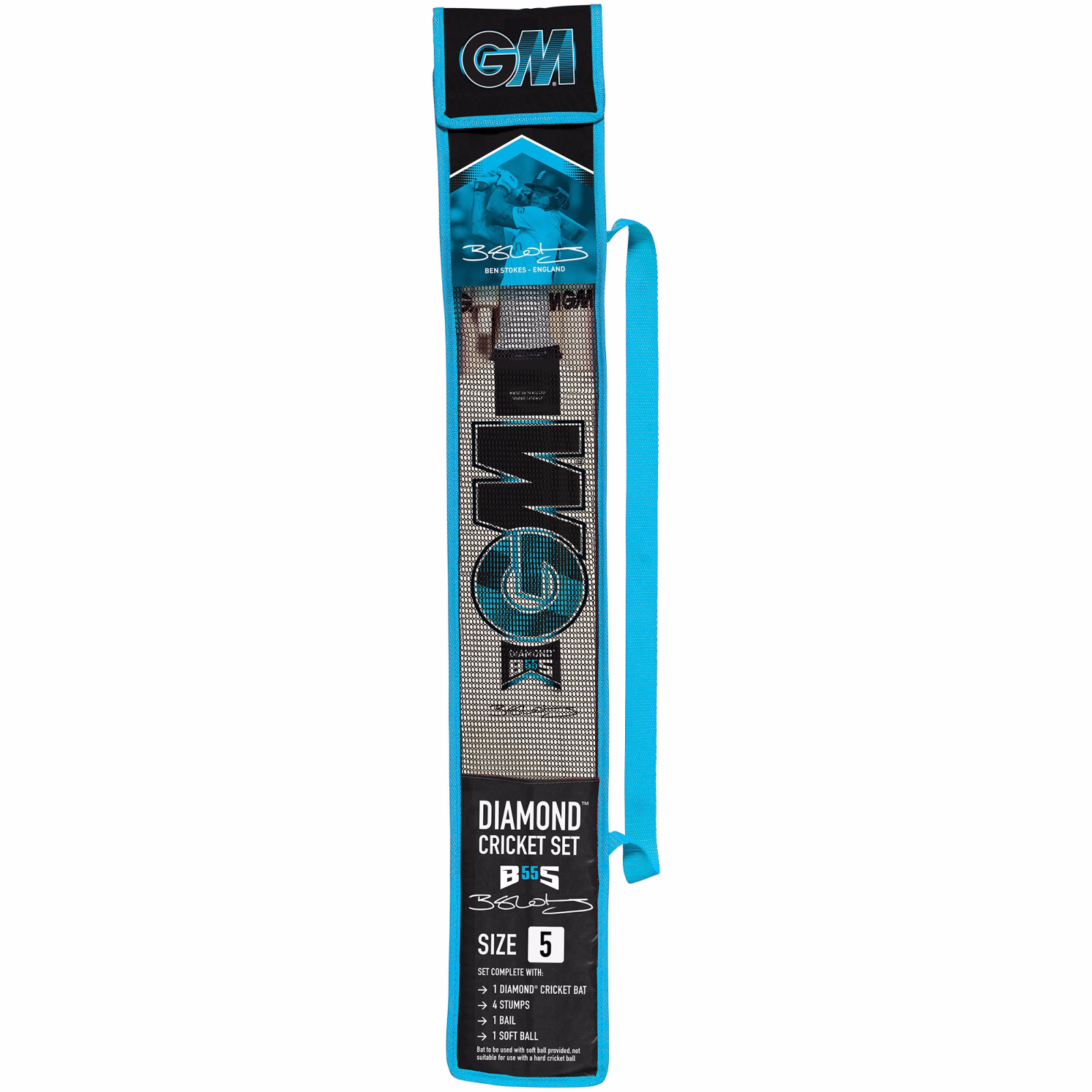 GM Diamond Cricket Set (2026) - GM Diamond Cricket Set (2026) - Garden Cricket - Redes, sets y