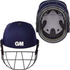 GM Maestro Junior Cricket Helmet - Navy (2026) - Casques GM