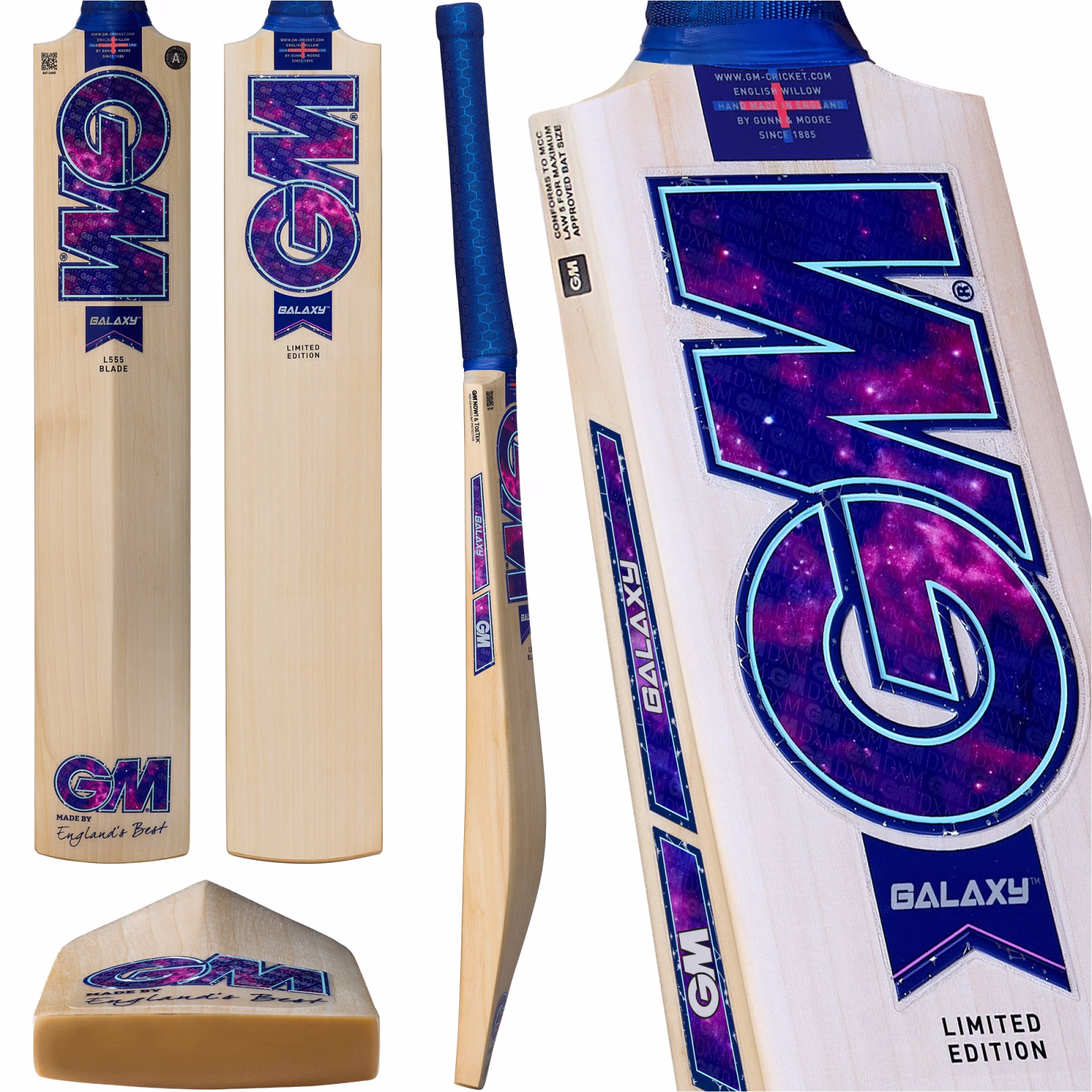 GM Galaxy Players Cricket Bat (2026) - GM Cricket Bats