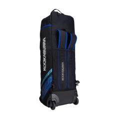 Kookaburra wd5000 Wheelie Duffle Bag - Black/Blue - Bolsas de