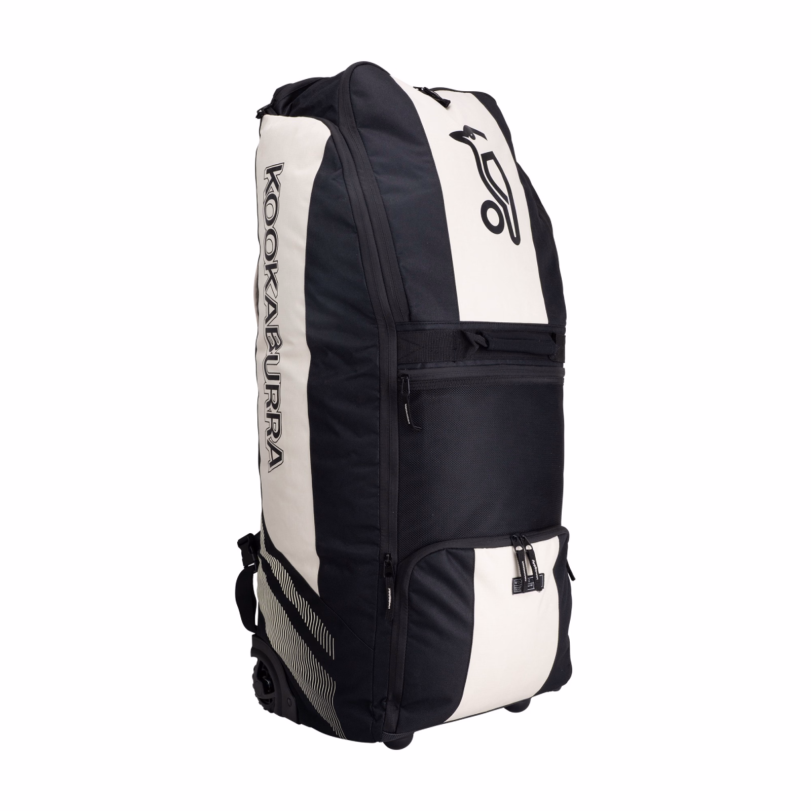 Kookaburra wd2000 Wheelie Duffle Bag - Black/Bone - Bolsas de