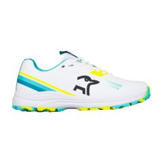 Kookaburra KC 3.0 Rubber Junior Cricket Shoes - Aqua/Yellow -
